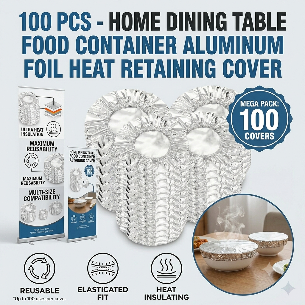 50,000+ Sold - Velnok Aluminum Foil Food Cover