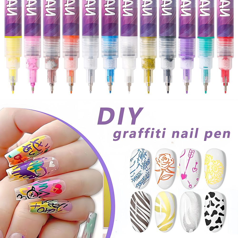 Neon Nail Art Markers