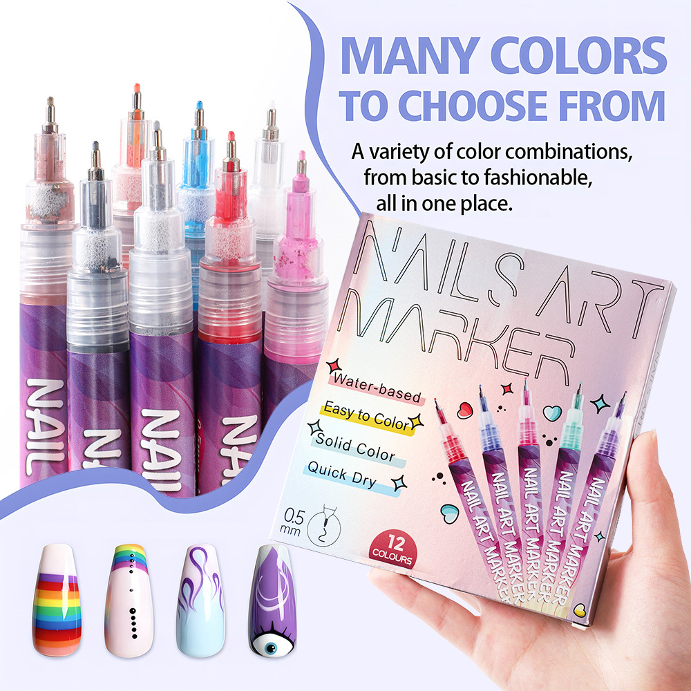 Neon Nail Art Markers