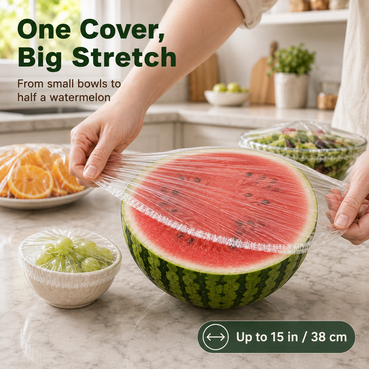 ⏳LAST DAY SALE 50% OFF🔥Velnok® Disposable Stretch Food Covers for Bowls & Plates