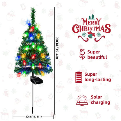 🎄Early Christmas Deal 🎁 4-in-1 Aurora Haven Solar Powered Christmas Tree