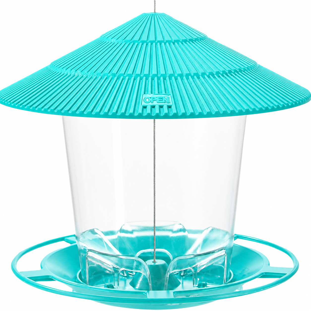 Bring Life, Color & Song to Your Backyard - the Pagoda Hanging Bird Feeder