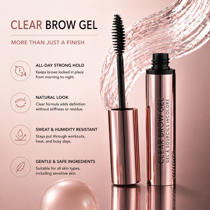 Clear Brow Gel – Perfectly Set, Naturally Defined