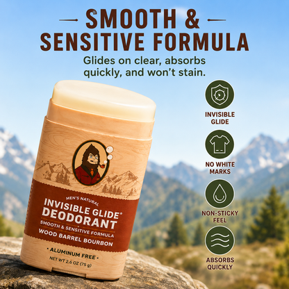 72 Hours Freshness for Men | Natural Wood Bourbon Deodorant