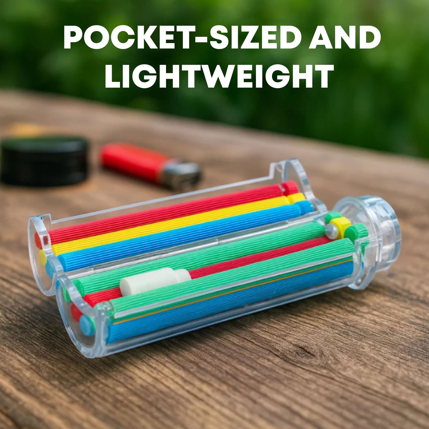 Portable Hand Crank Cigarette Roller Machine