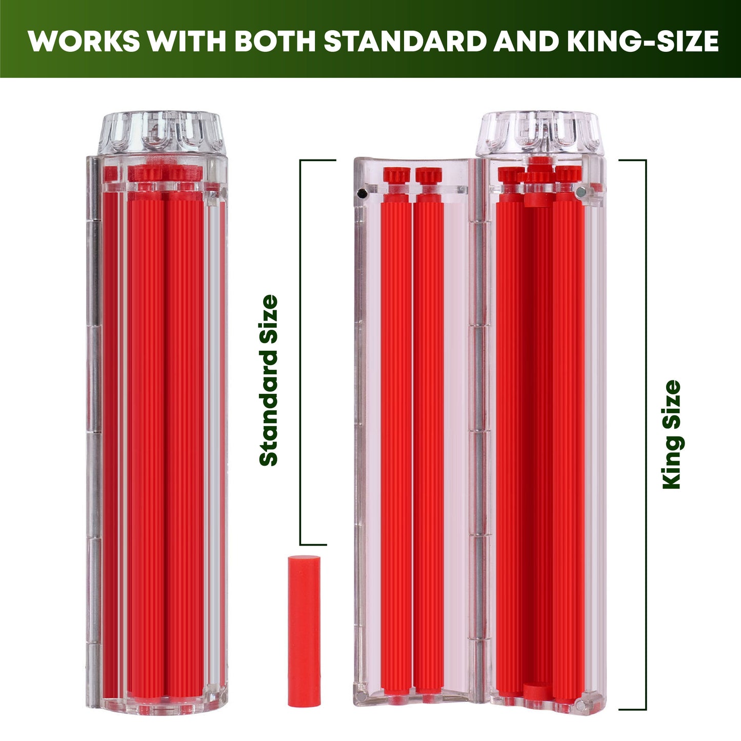 Portable Hand Crank Cigarette Roller Machine